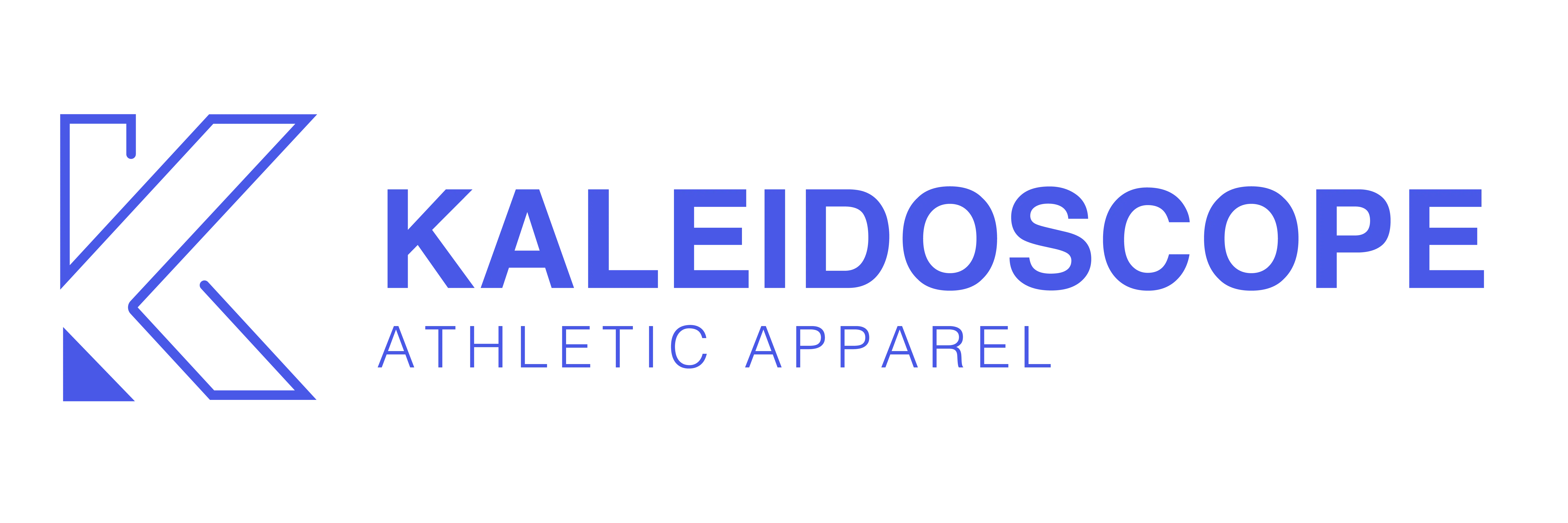 Kaleidoscope Athletic Apparel wordmark design